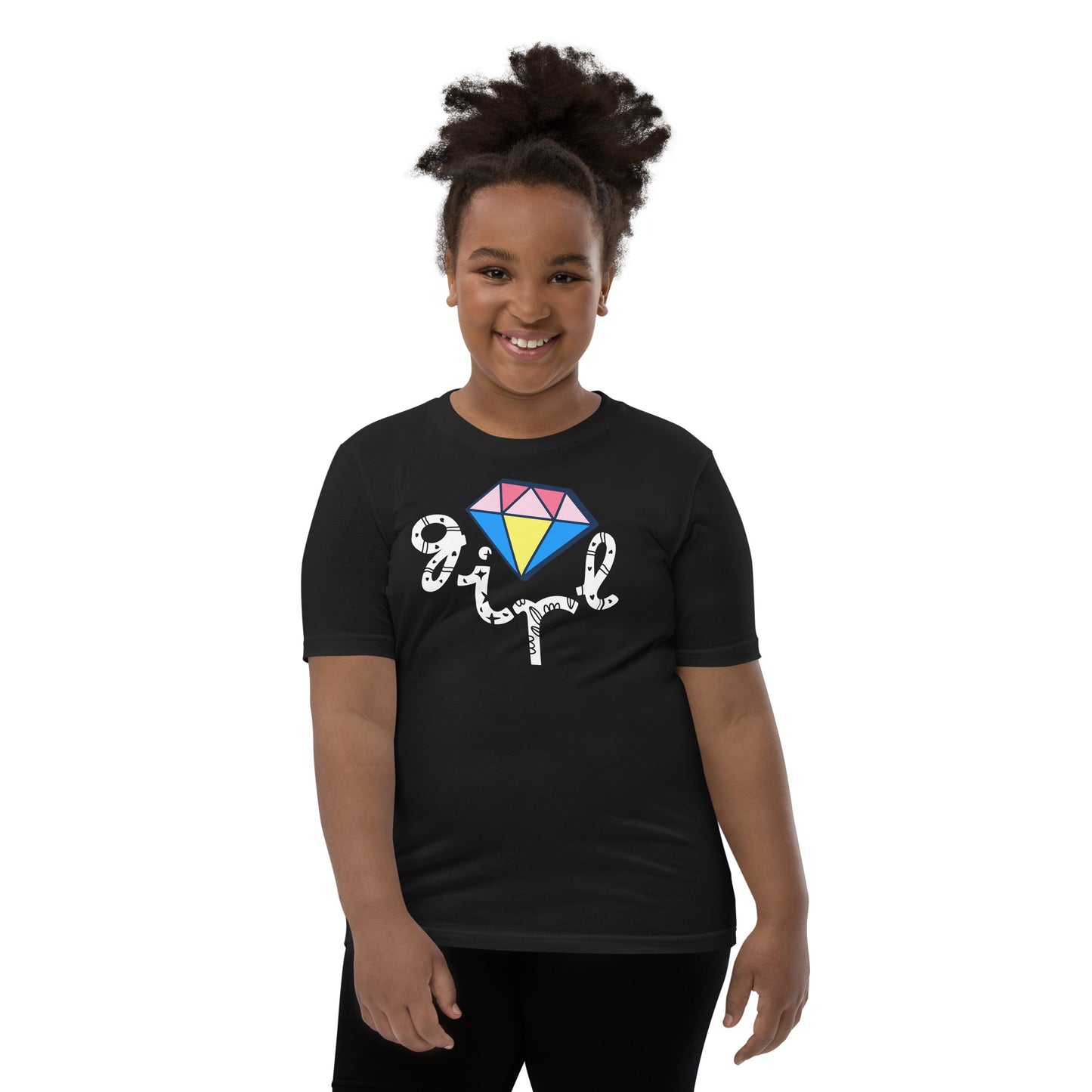 DIAMOND GIRL  Youth Short Sleeve T-Shirt