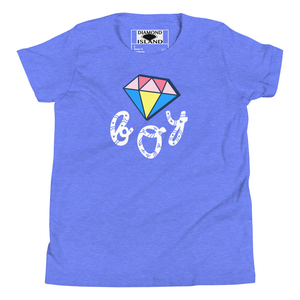 DIAMOND BOY  Youth Short Sleeve T-Shirt