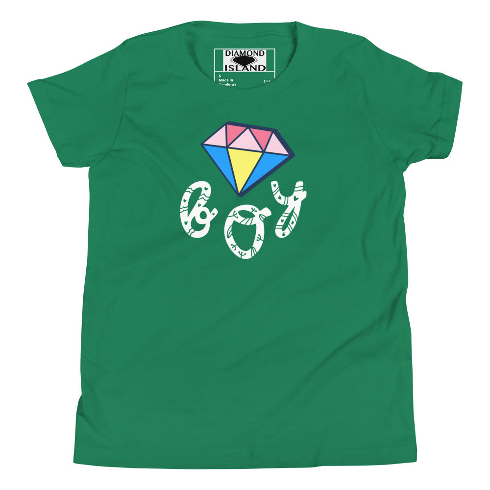 DIAMOND BOY  Youth Short Sleeve T-Shirt