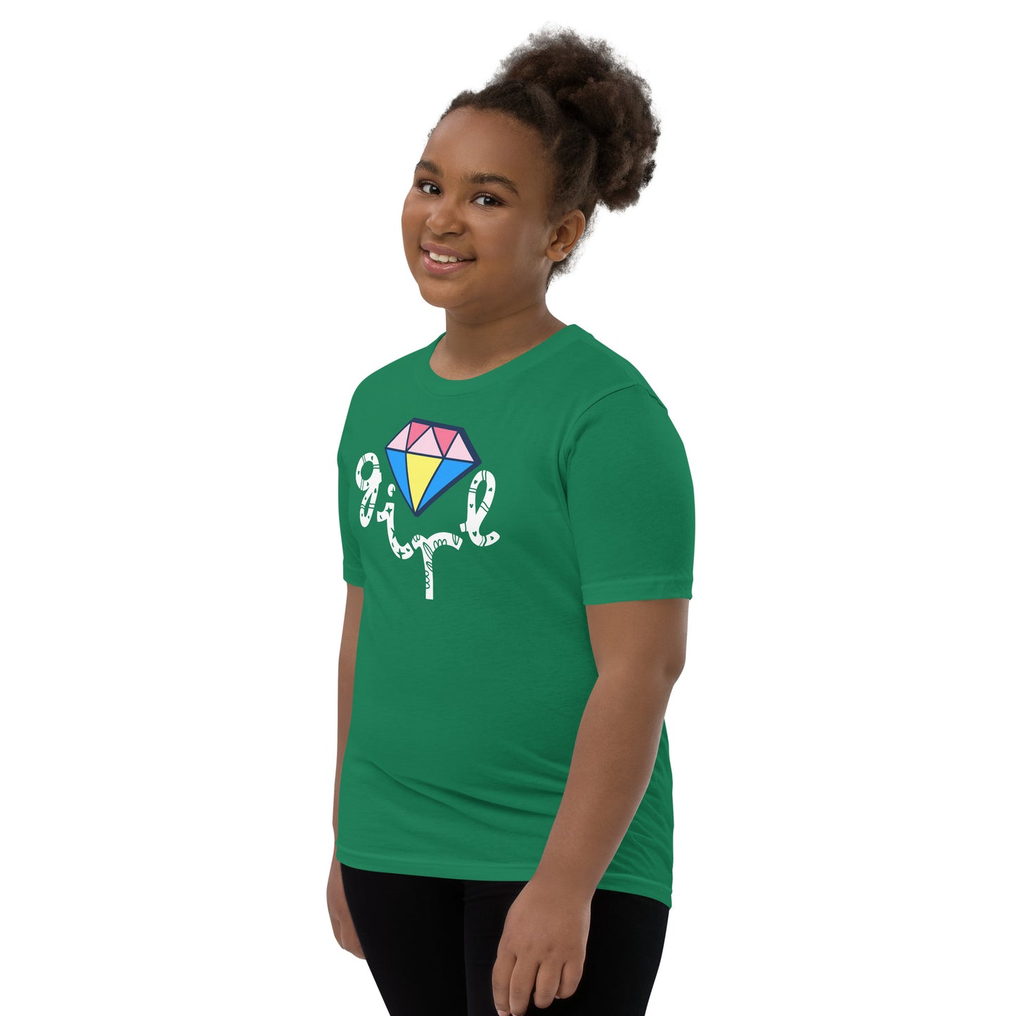 DIAMOND GIRL  Youth Short Sleeve T-Shirt
