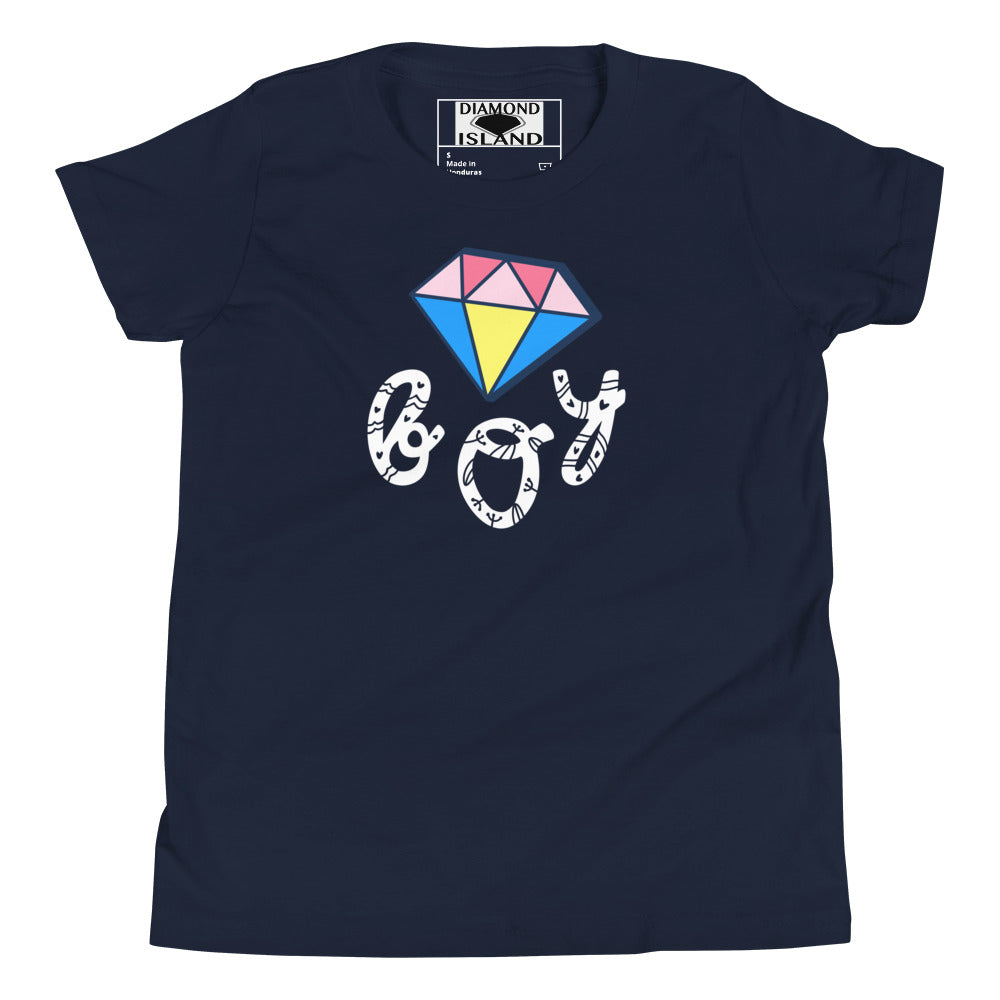 DIAMOND BOY  Youth Short Sleeve T-Shirt