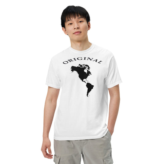 ONE ORIGINAL GEAR  heavyweight t-shirt  White/ Black