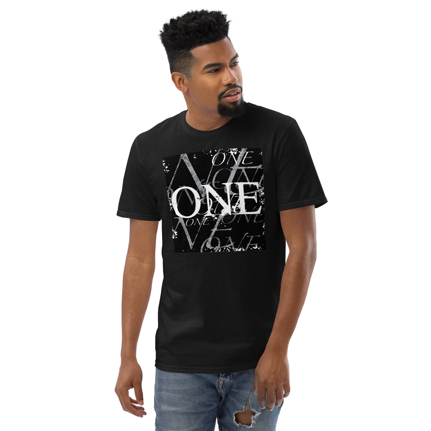 ONE ORIGINAL GEAR REPEAT Short-Sleeve T-Shirt  Black;  Navy;  Heather Dark Gray;  Royal Blue;  Heather Gray;  White