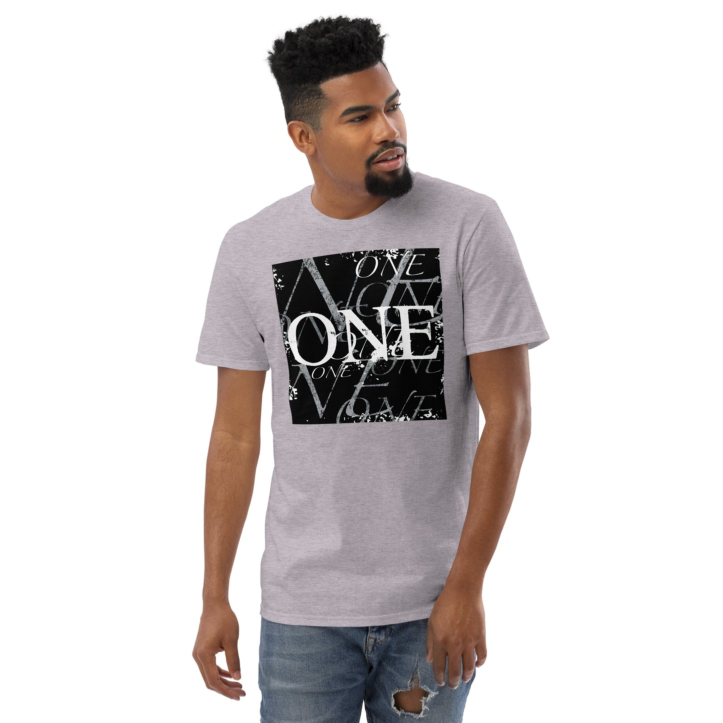 ONE ORIGINAL GEAR REPEAT Short-Sleeve T-Shirt  Black;  Navy;  Heather Dark Gray;  Royal Blue;  Heather Gray;  White