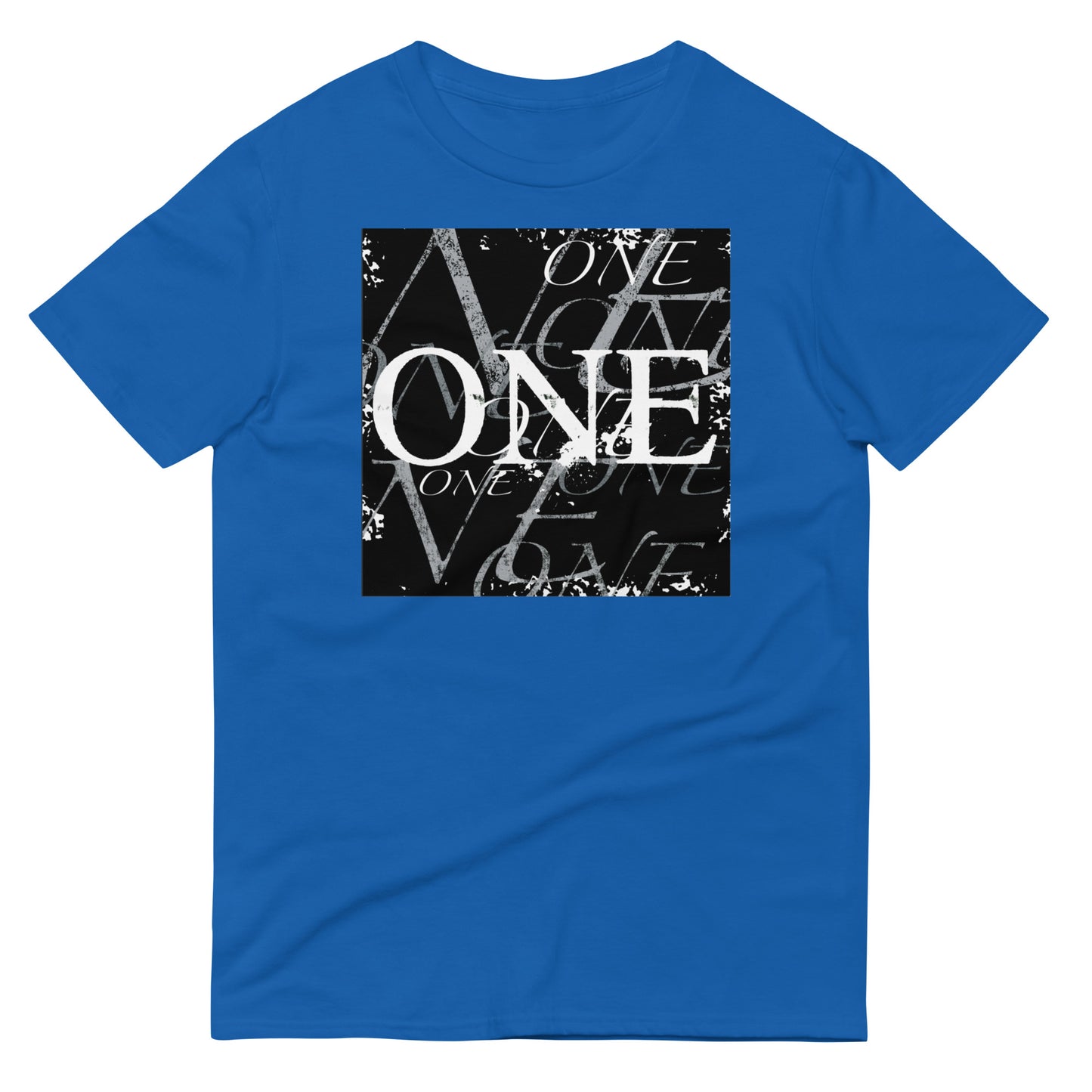 ONE ORIGINAL GEAR REPEAT Short-Sleeve T-Shirt  Black;  Navy;  Heather Dark Gray;  Royal Blue;  Heather Gray;  White