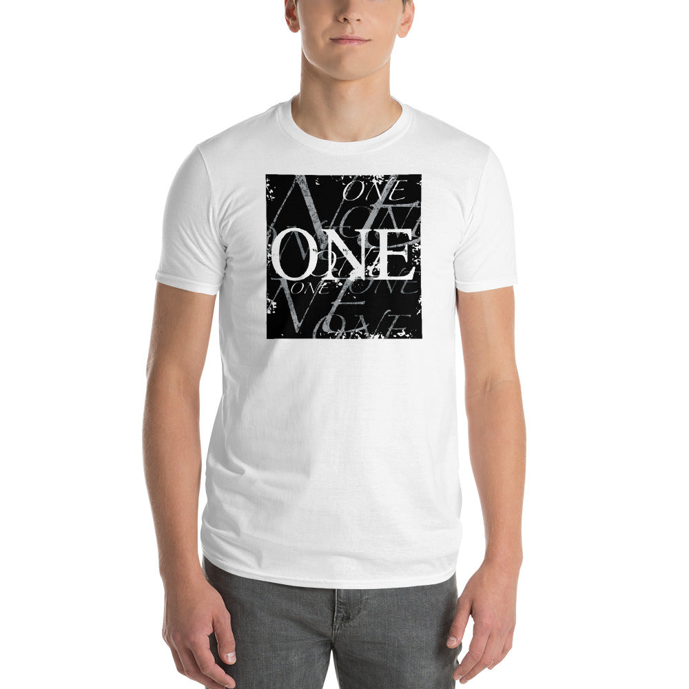ONE ORIGINAL GEAR REPEAT Short-Sleeve T-Shirt  Black;  Navy;  Heather Dark Gray;  Royal Blue;  Heather Gray;  White