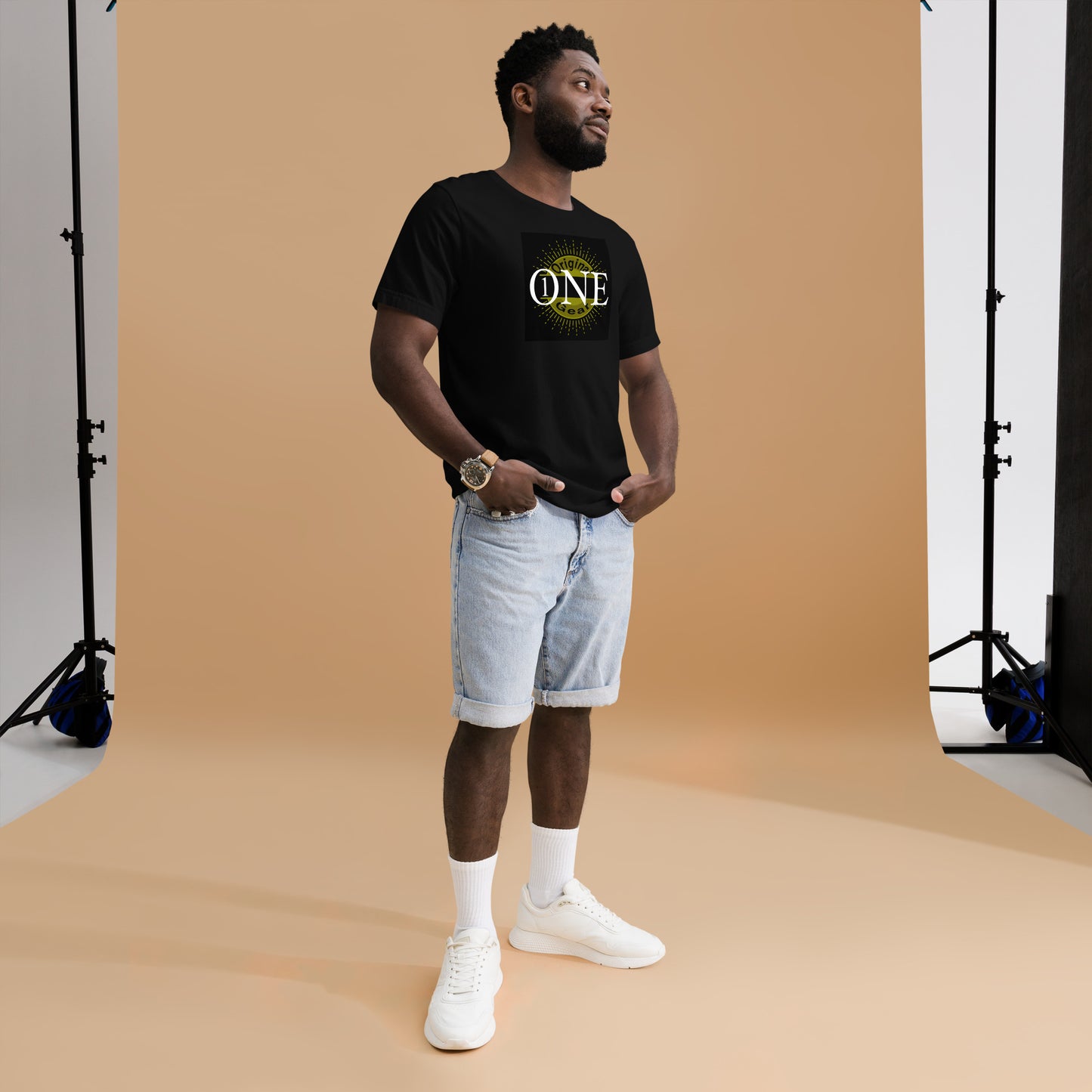 ONE ORIGINAL GEAR  Unisex t-shirt  Yellow/Black;  Black/Yellow